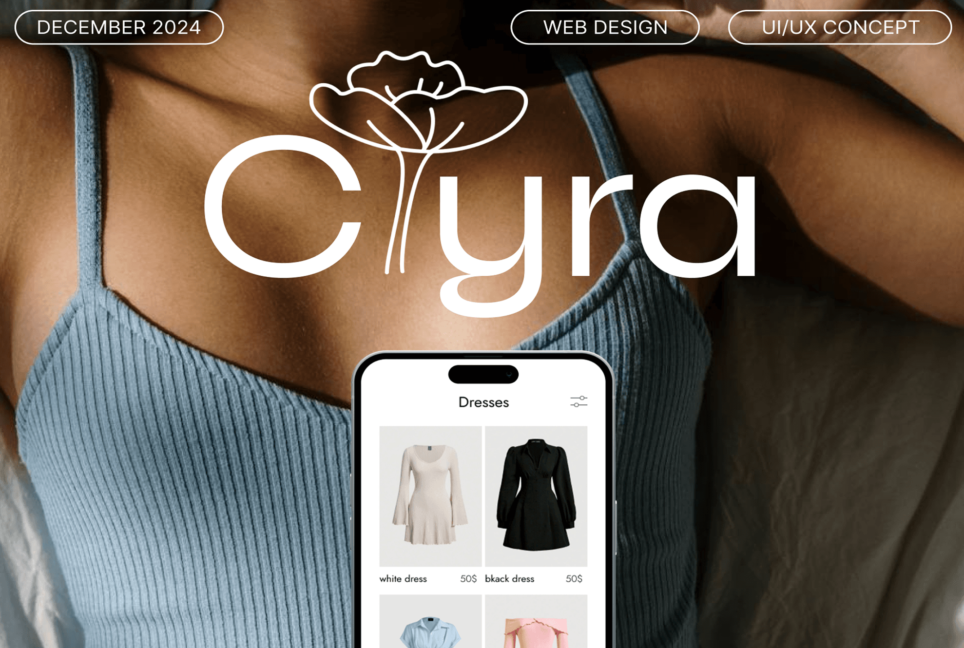 Многостраничный сайт для магазина женской одежды